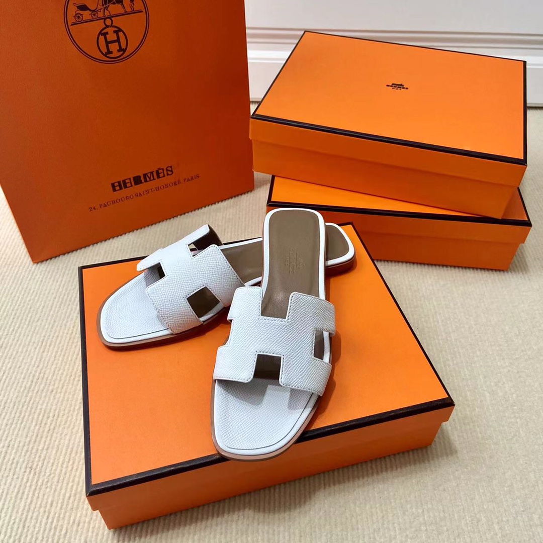 에르메스 올수공 오란 슬리퍼 샌들 앱송 43